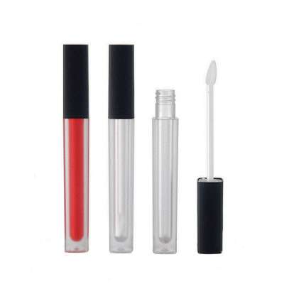 Gloss Tube Lip 8Ml Lip Gloss Tubes, Round Lip Gloss Tube With Brush Applicator